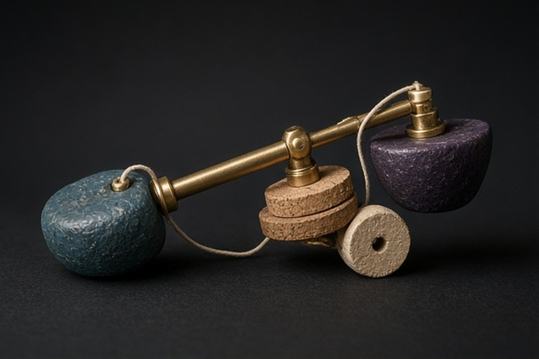 Closed Android-sized balance
