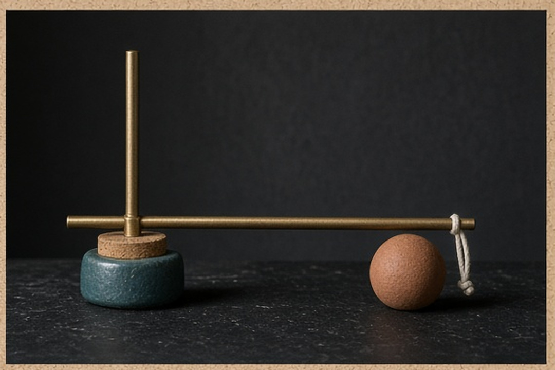 One unmarked cue moving toward a shelf