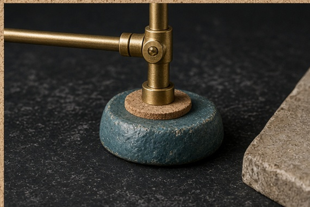 Maintained brass joint at the publisher edge